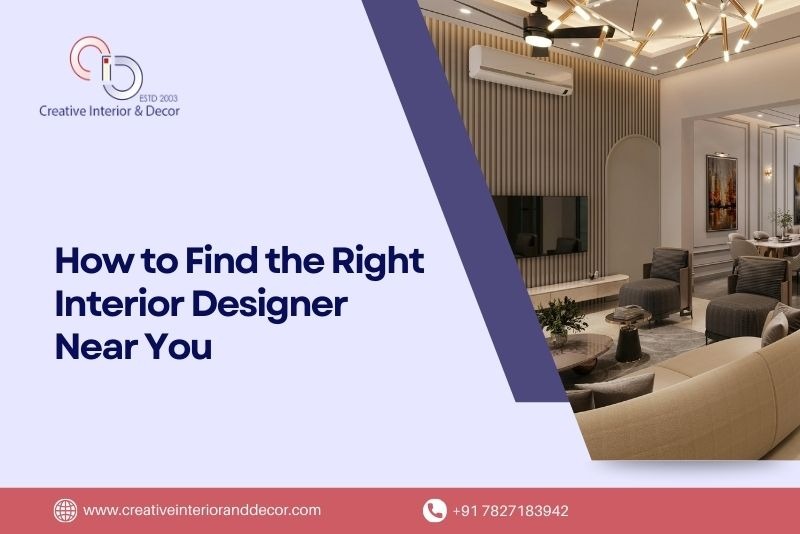 How to Find the Right Interior Designer Near You