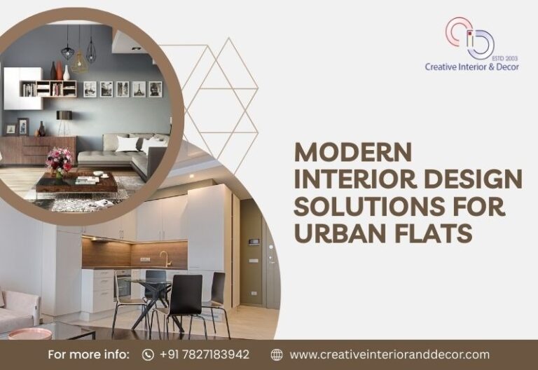 Modern Interior Design Solutions for Urban Flats
