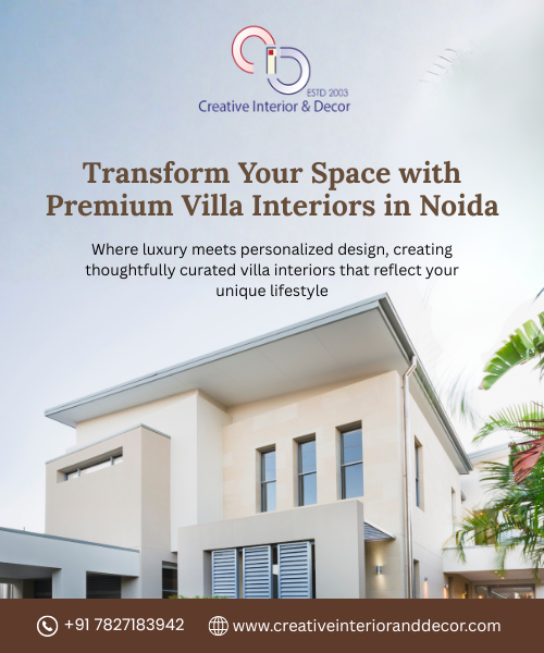 Luxury Villa Interior Design in Noida