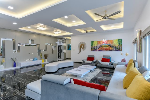 Living Room False Ceiling Design