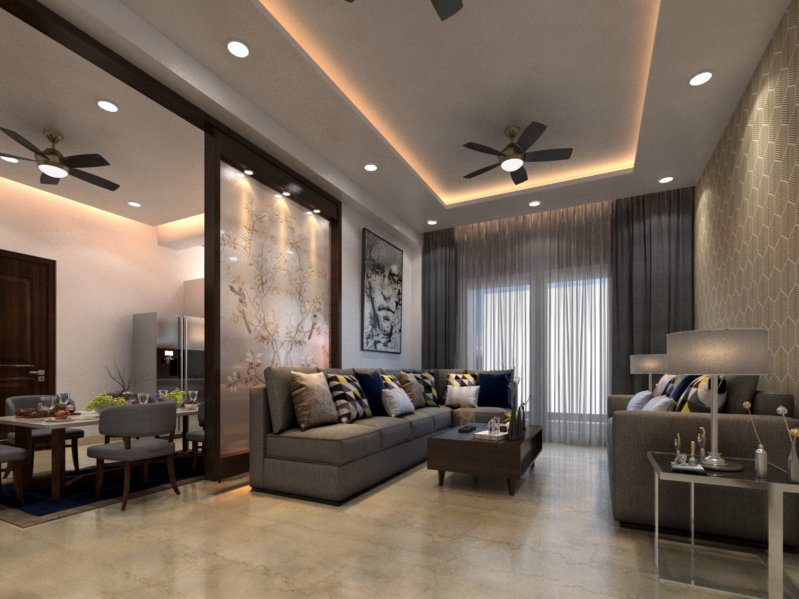 Interior decoration Sector 44